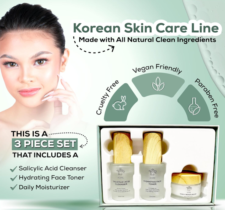 10-Step Korean Skin Care Kit