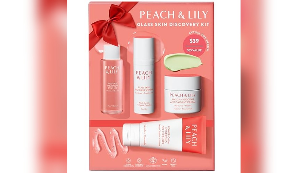 Lily And Peach Glass Skin Face Mask