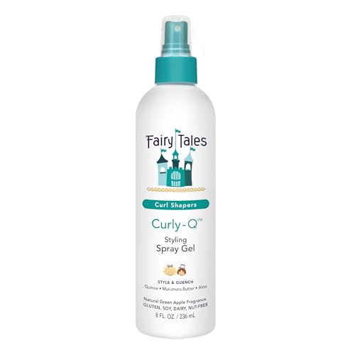 safe hairspray kids curly hair