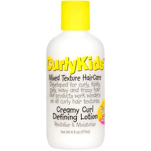 best mixed kids hair products curly