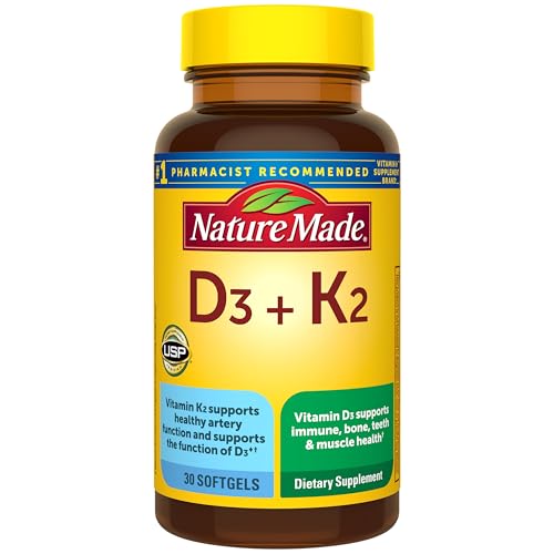 Vitamin D3 K2 supplement benefits