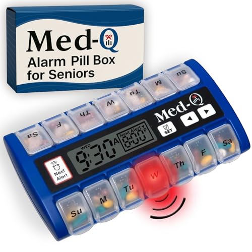 automatic pill organizer seniors alarm